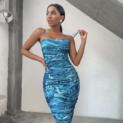 Blue Maxi Dress