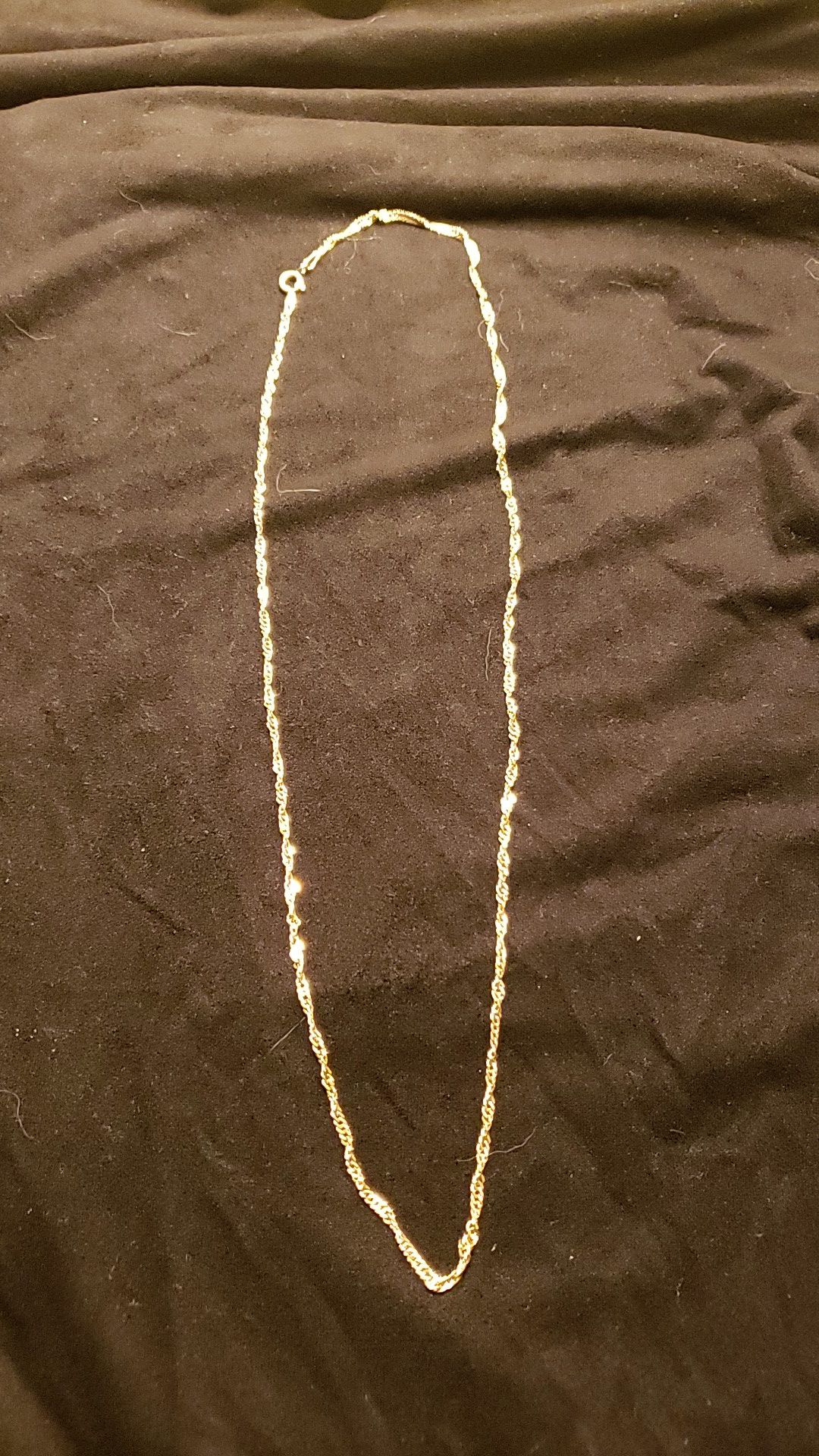 14kt Gold 5.6g Necklace rope chain