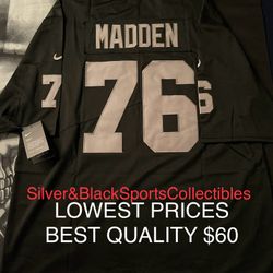 MENS STITCHED LAS VEGAS RAIDERS JERSEY SIZE SMALL UP TO 6XL Ships Same Day If Ordered Before 3pm PST