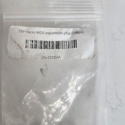TSP Hemi MDS expansion plug