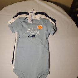3 Pack Sleepers, Size 24 Months.