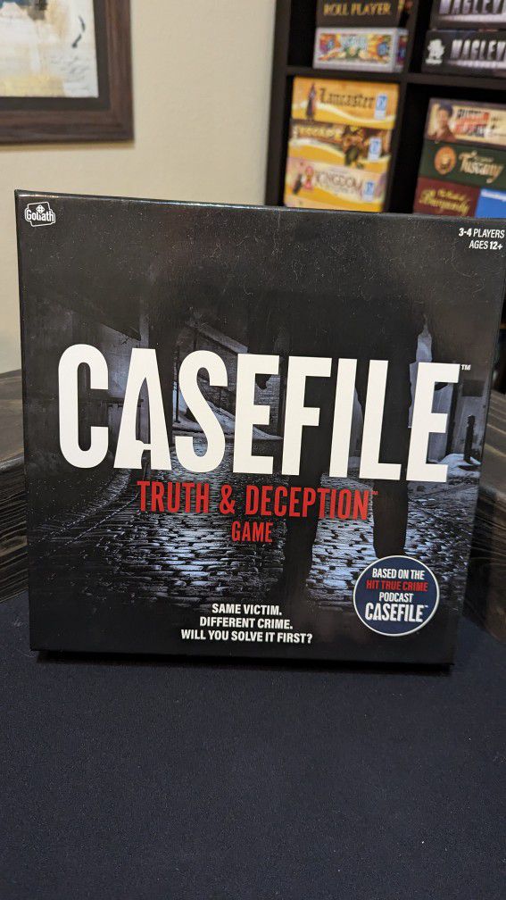 Casefile Truth & Deception Board Game - $10