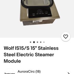 Wolf Electric Food Warmer 