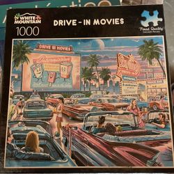Drive In Movie 1000 Puzzle