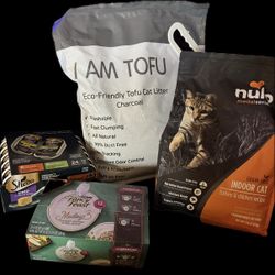 Cat Food And Tofu Litter Nulo Fancy Feast Sheba 