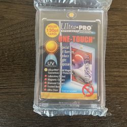One Touch Holds 130 Pt. Cards Ultra Pro. New