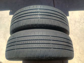 185/55/15 NEXEN NPRIZ AH5 75% TREAD DOT 28/21 SET OF 2 MATCHING TIRES