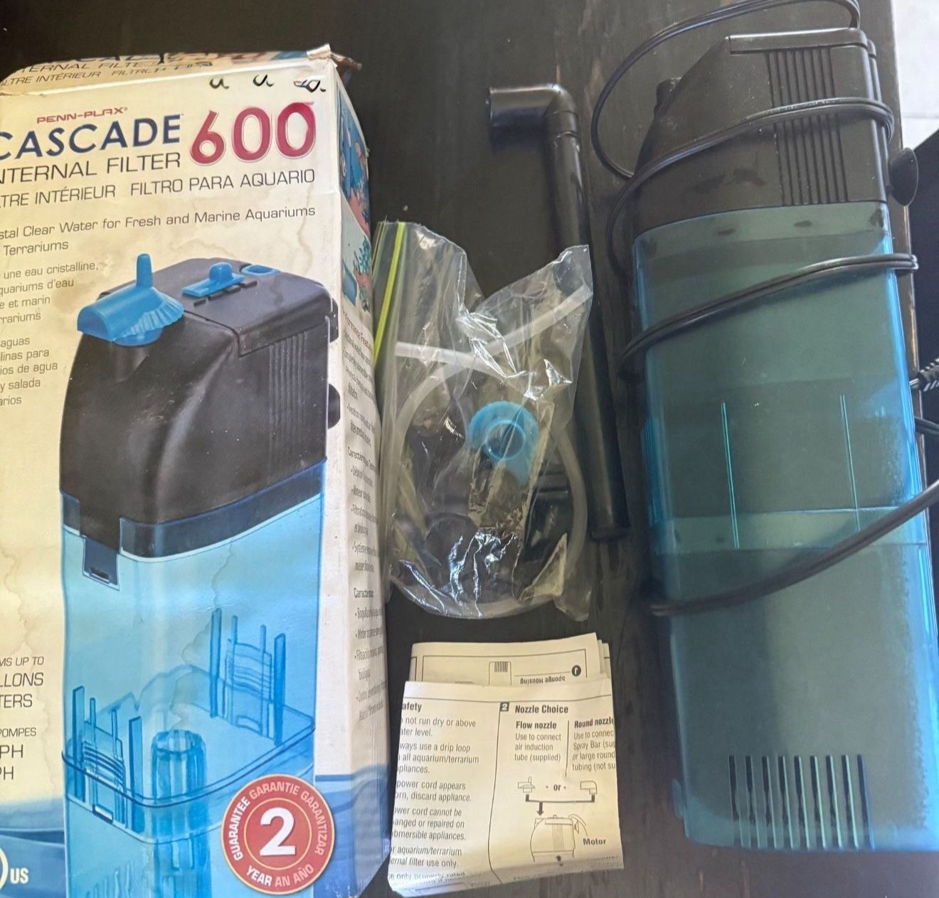 Internal Filter For Fish