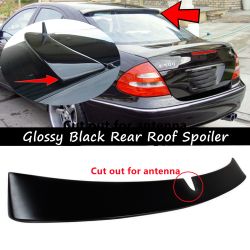For 2003-2009 Mercedes BenZ W211 Roof Wing PG Style Gloss Black Brand New