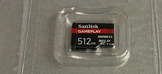 SANDISK 512GB GamePLAY microSD Express Card