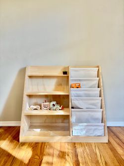 Children's Room Book Case — Solid Wood