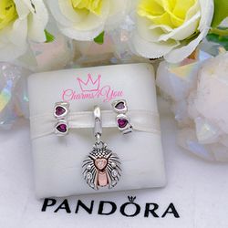 "3" Adorable Charms 925 silver for Pandora moments bracelet.