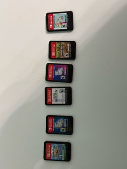 Five nintendo switch games
