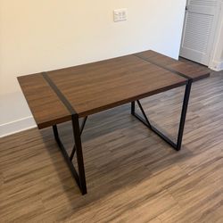 Wood/Metal Table (Negotiable!)
