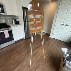 Wedding Banner/ Stand