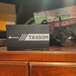 Corsair Tx650m Computer Power Supply New