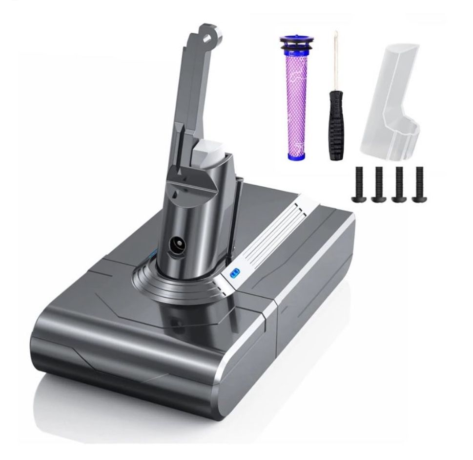 V8 Battery 21.6V 4600mAh for Dyson V8 Animal SV10 V8 Absolute V8 Fluffy V8 Motor