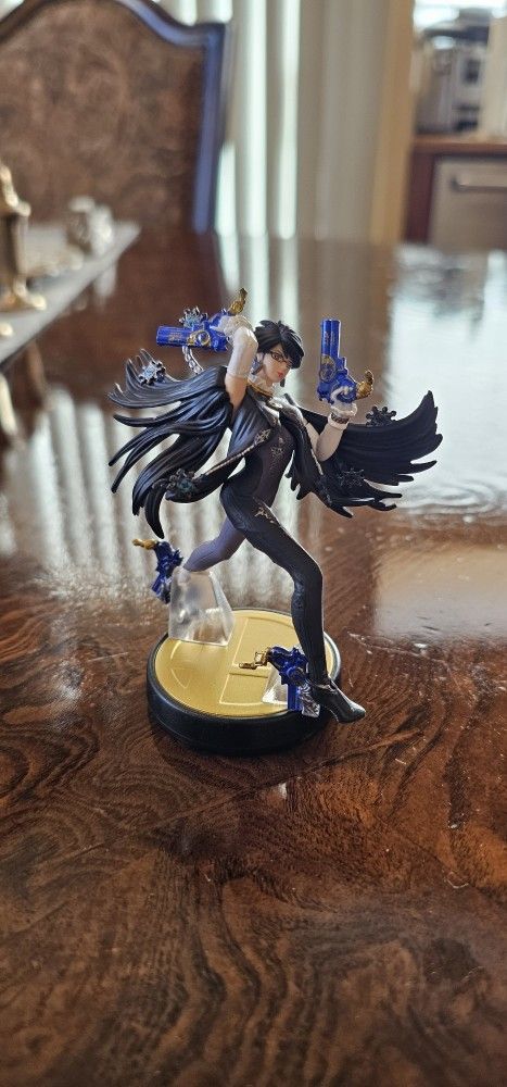 Nintendo Amiibo Bayonetta Player 1 Super Smash Bros / Mario Bros / Sega / Collectible / Collector / Wii / Nintendo Switch / Toy / Figure / Gift