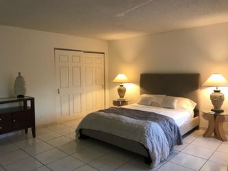 Queen mattress/headboard/Frame