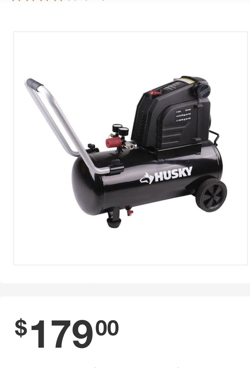 8Gal 150 PSI Husky Air Compressor