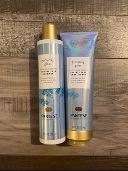 Pantene Pro-V Nutrient Blends Hydrating Glow Shampoo And Conditioner Set