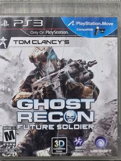 TOM CLANCYS GHOST RECON FUTURE SOLDIER FOR PS3