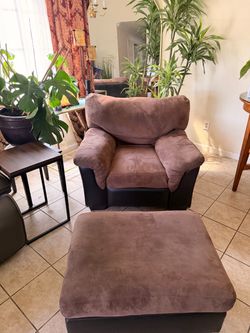 Brown couch