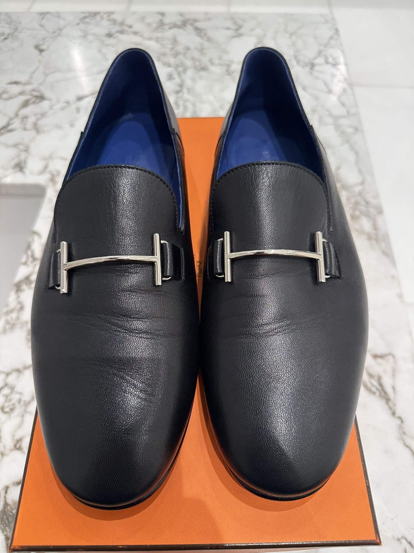 HERMES mens Loafers Size 11