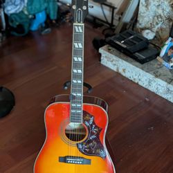 Epiphone Hummingbird Pro A/E W Case
