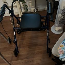 Walker With Seat 