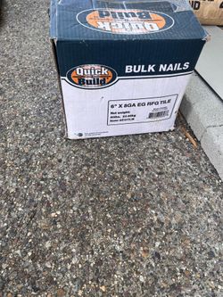 Bulk 6” nails 50 lbs