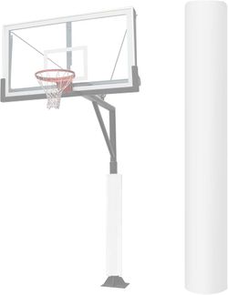 Heavy-duty basketball pads, fit 3 x 3 inch, 3.5 x 3.5 inch, 4 x 4 inch round poles, 2 inch thick and 72 inches high for all weather conditions