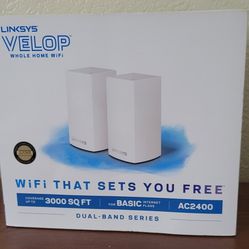 Linksys Velop AC 2400 Mesh WiFi Router 