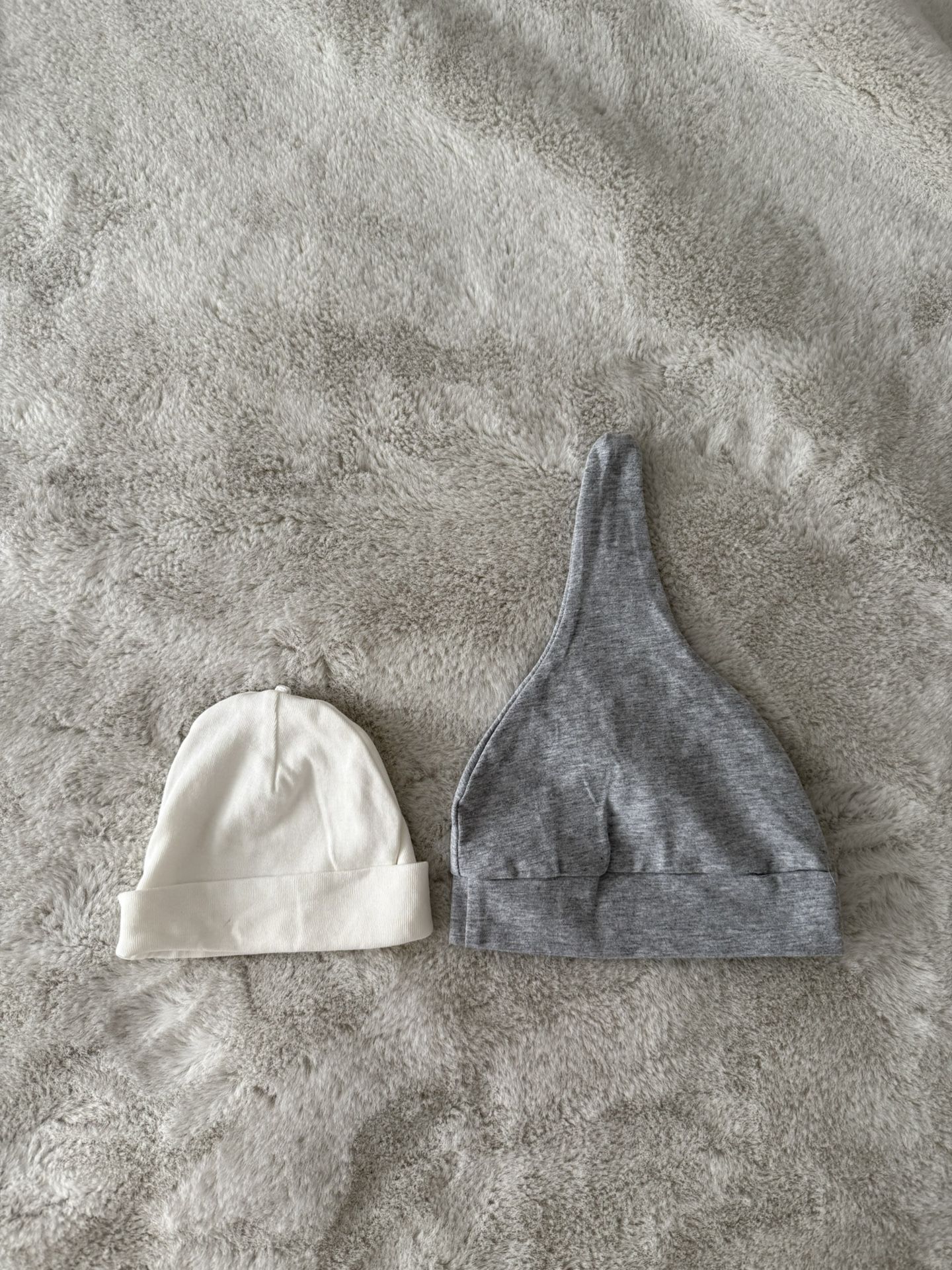 Two Newborn Beanies