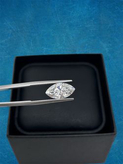 3.03 Carat lab-grown marquise shape certified Diamond 💎