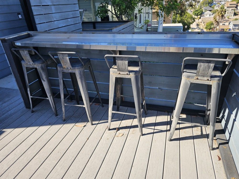 4 Bar Height Chairs
