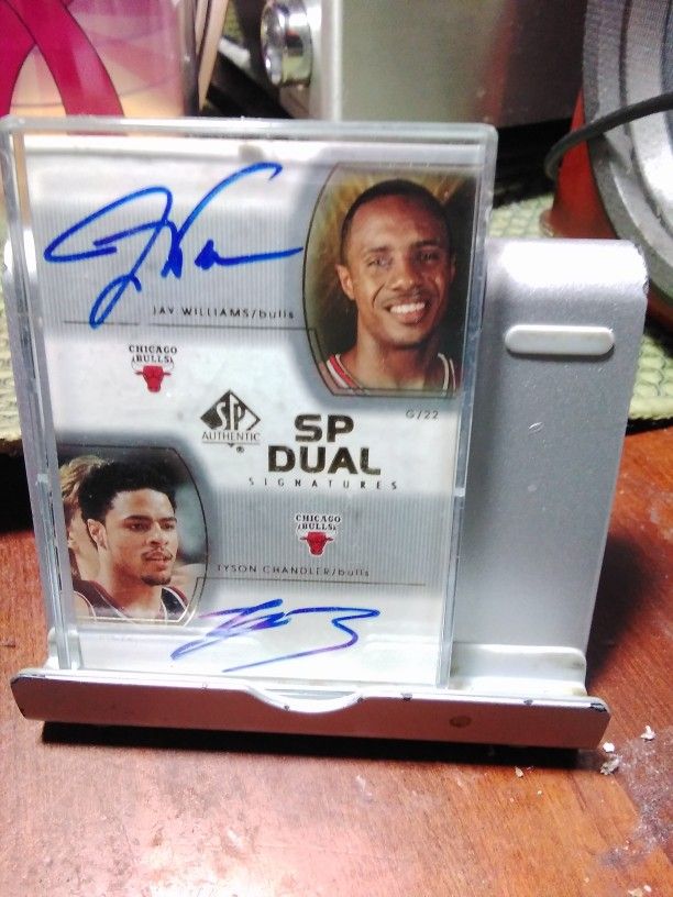 2000 Sp Dual Signature Jay Williams And Tyson Chadnler