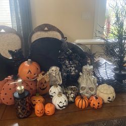 Halloween Items And Pumpkins