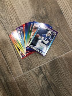 21 football cards