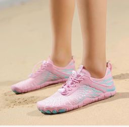 Hiking Barefoot Shoes for Women Men Breathable & Non-Slip Athletic Barefoot Wide Toe Water Shoes Lightweight Perfect for Walking,Running,and Swimming