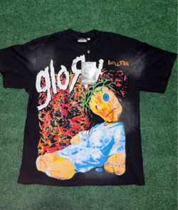 Hellstar Glory Graphic T-Shirt Black Size M