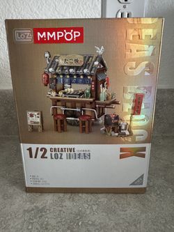 LOZ Ideas Mini street vendor Building Bricks Set