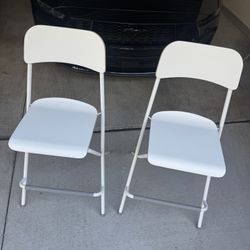 Bar stool with backrest, foldable, counter height white/white, 24 3/4 "