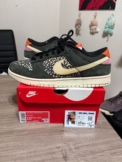 Size 10.5 - Nike Dunk Low Retro SE 2 Gone Fishing Rainbow Trout Multi