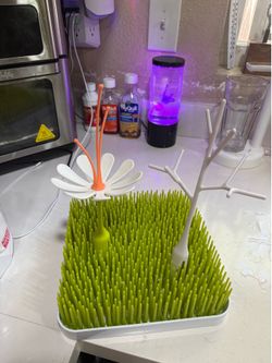 Free bottle dry rack