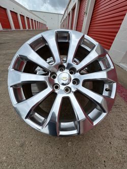 22s Chevy gmc high country Rims Rines Wheels 6x139.7 6lug Oem