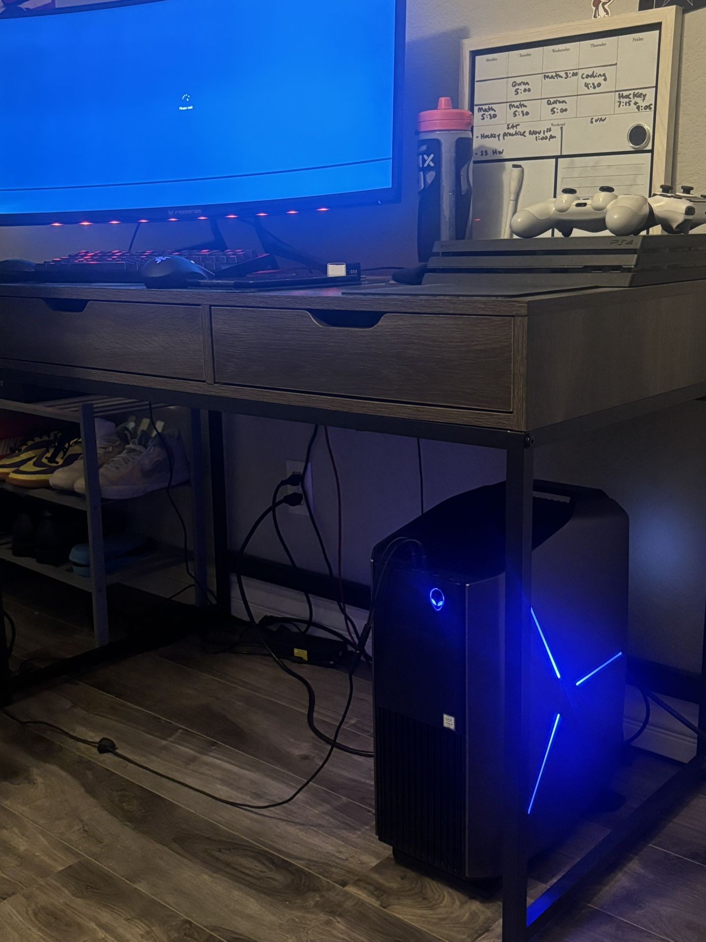 Alienware Gaming Computer Pc Intel Core i7 16 Gm Ram 1Tb Hard Drive 