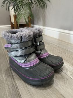 Girls Snow Winter Boots 12