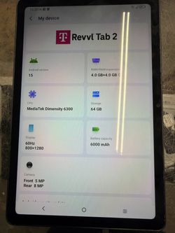 T-Mobile REVVL Tab 2 64GB Tablet