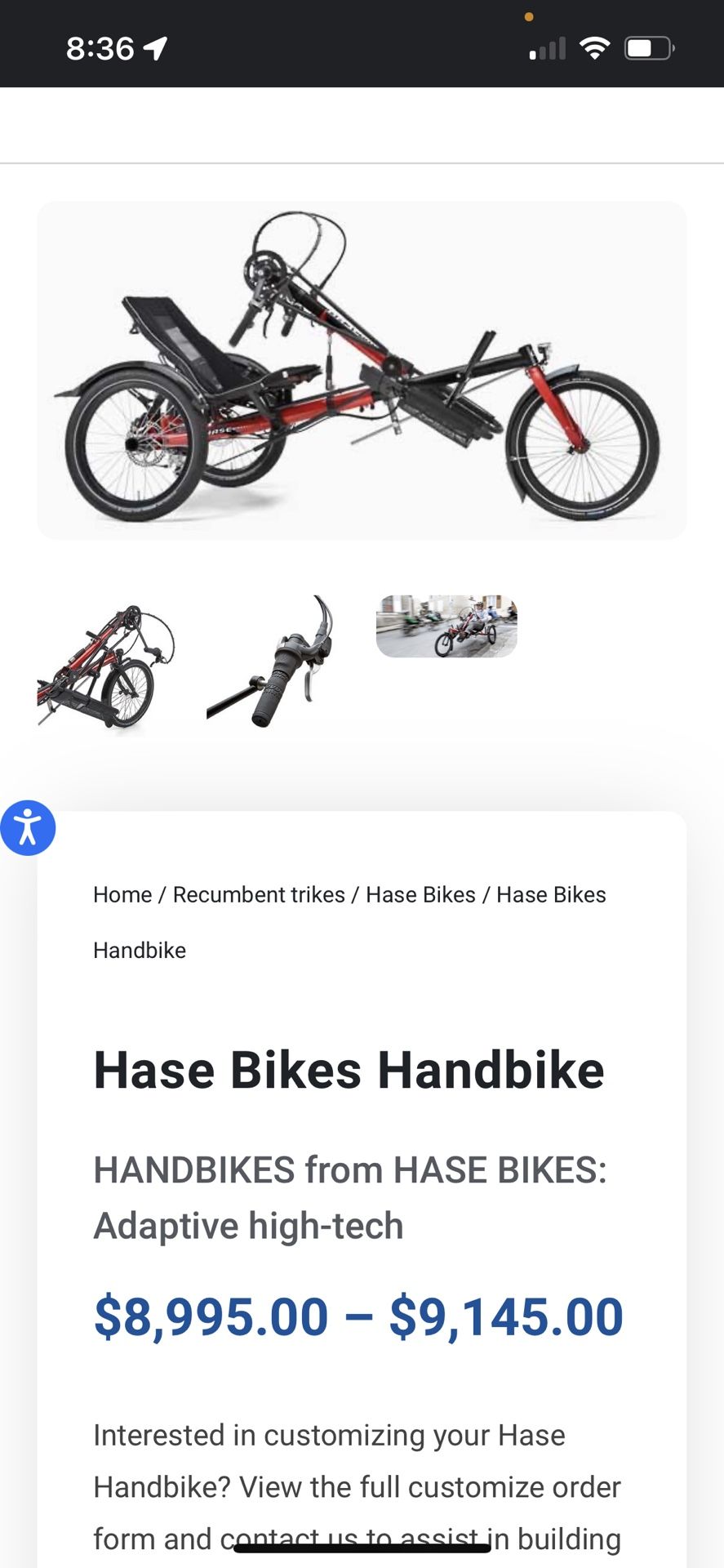 Hase Hand Bike